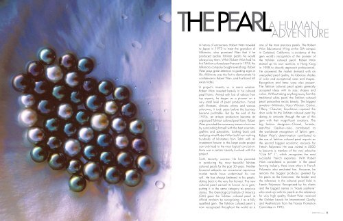 The Art Of – TAHITIAN CULTURED PEARL - Perala Sestra