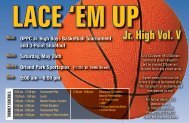 Lace 'em Up Jr. High Vol. V - The Prayer Center of Orland Park