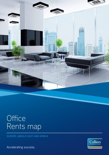 Office Rents map - Colliers