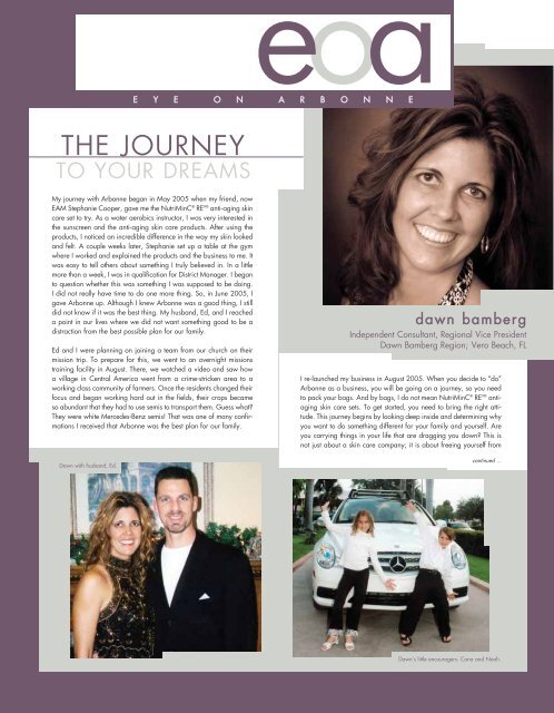 THE JOURNEY - Arbonne