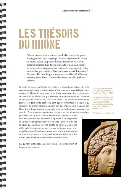 César, le Rhône pour mémoire - Musée départemental Arles antique
