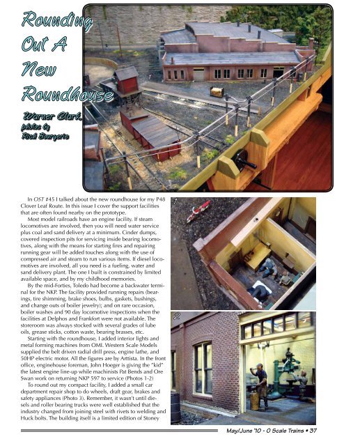 May/June 2010 - O Scale Trains Magazine Online