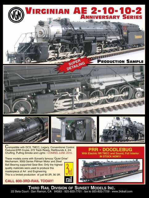 May/June 2010 - O Scale Trains Magazine Online