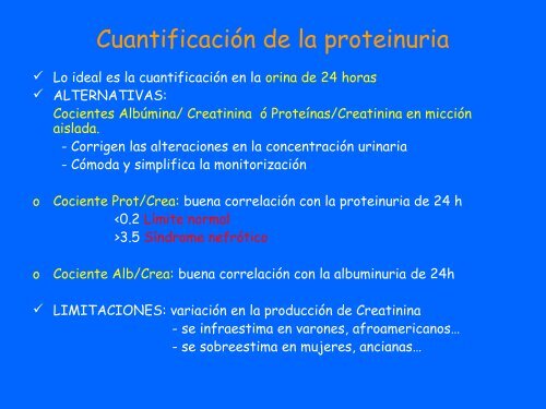 PROTEINURIA - hgucr