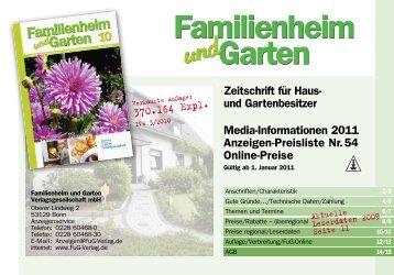 Familienheim und Garten Verlags Gmbh