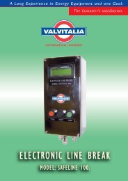 Catalogo Linebreak 2010:Valvitalia Gas Over Oil Actuat - sge.com.sa