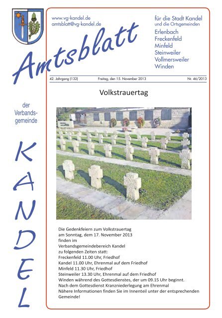 KW46 - Verbandsgemeinde Kandel