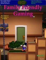Issue #70 - Family Friendly Gaming