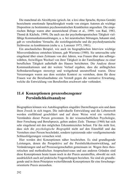 Psychologische Interpretation. - Jochen Fahrenberg