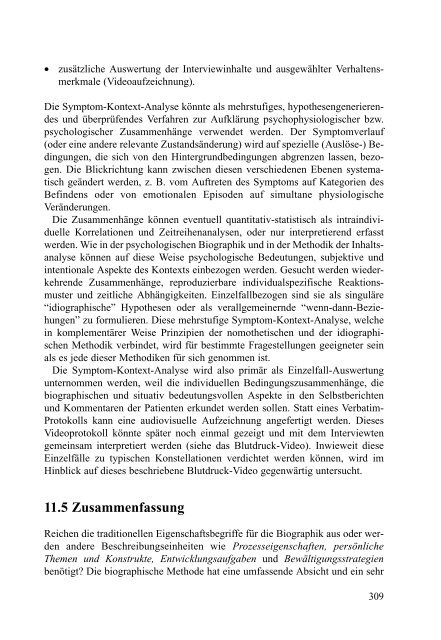 Psychologische Interpretation. - Jochen Fahrenberg