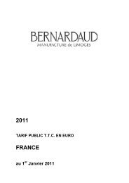 2011 FRANCE - Bernardaud