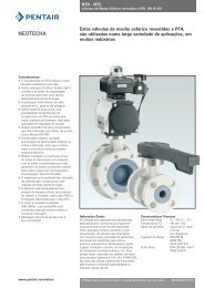 NEOTECHA - Pentair Valves & Controls