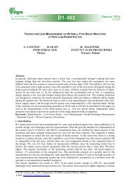 Testing and loss measurement of HV shell-type shunt-reactors at ...