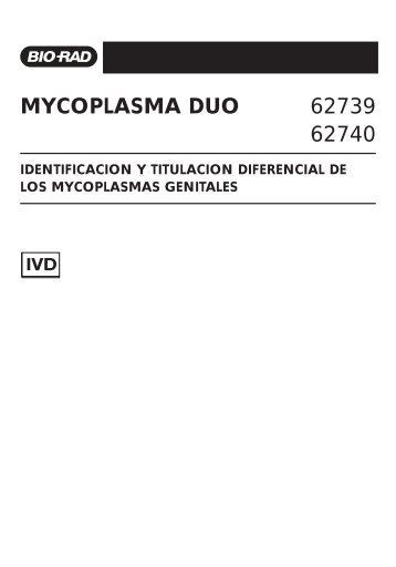 mycoplasma duo - Bio-Rad