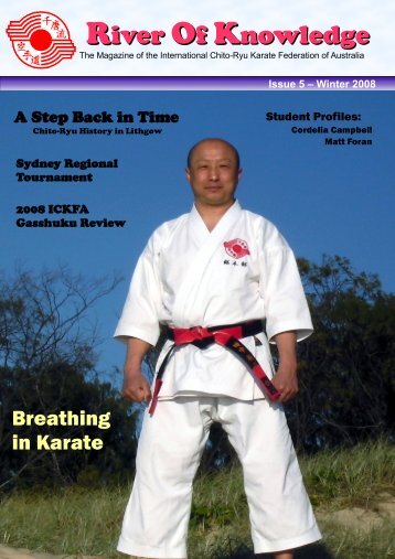 Autumn 2008 - International Chito-Ryu Karate-do Federation of ...