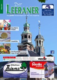 Leer Maritim, Tourenskipper - Stadtfest - Weinfest Seite 12-17 ...