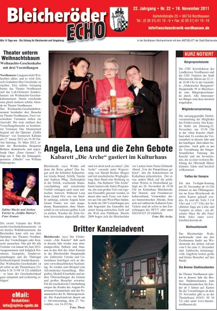 Angela, Lena und die Zehn Gebote