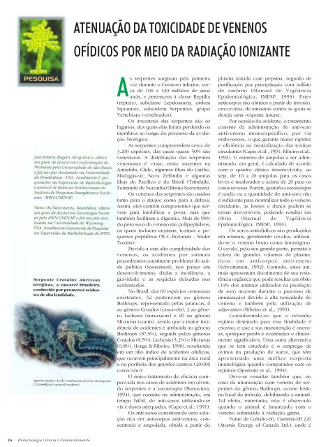 Revista Biotecnologia