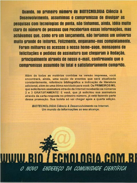 Revista Biotecnologia