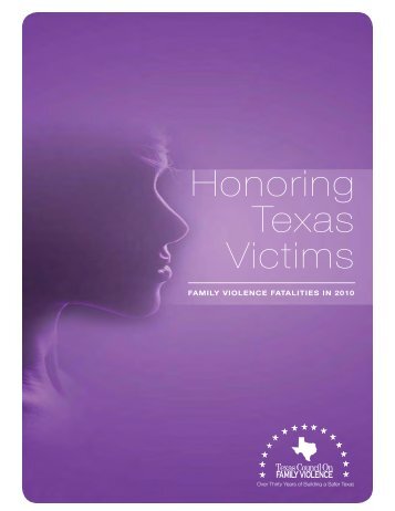 Honoring Texas Victims: Domestic Violence Fatalities