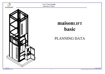 maisonLIFT basic - liftmont