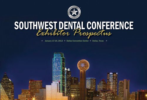 Exhibitor Prospectus - Southwest Dental Conference