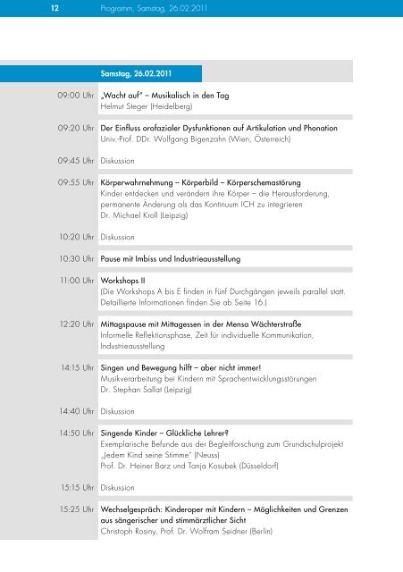 Programm - Leipziger Symposien zur Kinder- und Jugendstimme