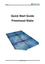 Quick Start Guide Prestressd Slabs - SOFiSTiK AG