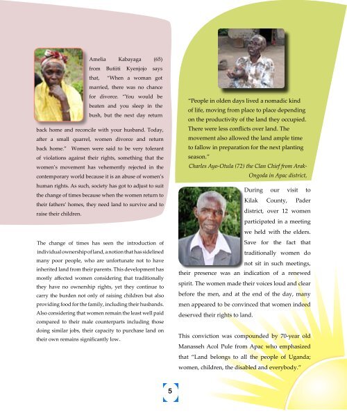 A Woman & her Land - Uganda Land Alliance