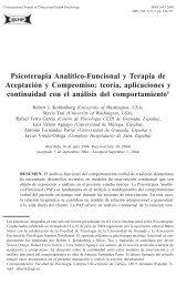 Carlos Sierra FIN - Functional Analytic Psychotherapy | FAP