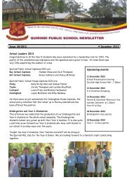 05 4 December 2012 Week 49 [pdf, 2 MB] - Quirindi Public School