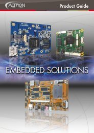 ACTRON Embedded Solu.. - Actron AG