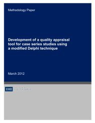 Development of a quality appraisal tool for case series studies using ...