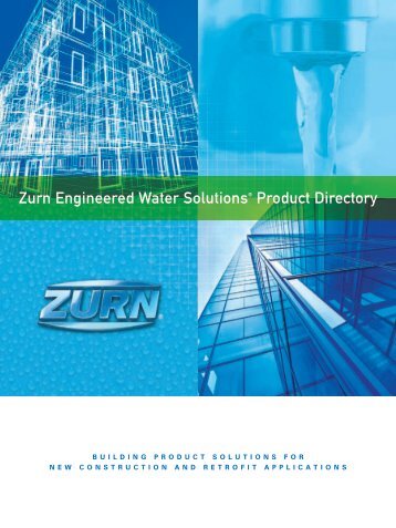 Zurn Engineered Water SolutionsÂ® Product Directory