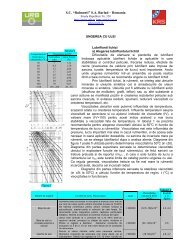 Ungerea cu ulei - S.C. Rulmenti Barlad S.A.