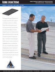 Model F Flexible Skylight Guard - Flexible Lifeline Systems