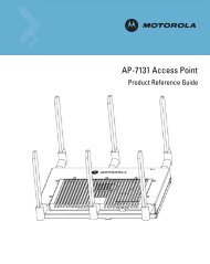 AP-7131 Access Point Product Reference Guide - Vision ID