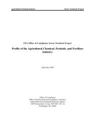 Profile of the Agricultural Chemical, Pesticide, and Fertilizer Industry