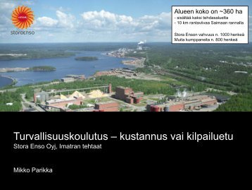 Turvallisuuskoulutus kilpailuetu vai kustannus luento MPa jako (pdf)