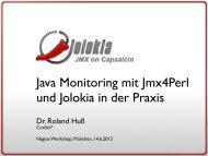 Java Monitoring mit Jmx4Perl und Jolokia in der Praxis - Nagios-Wiki