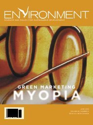 Avoiding Green Marketing Myopia - J. Ottman Consulting