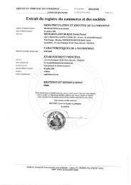 Extrait Du Registre Du Commerce Et Des Sociã Tã S Extrait Du Registre Du Commerce Et Des Sociã Tã S