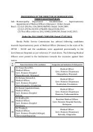 Posting order of Medical Officers-Order dated 27-5-2013