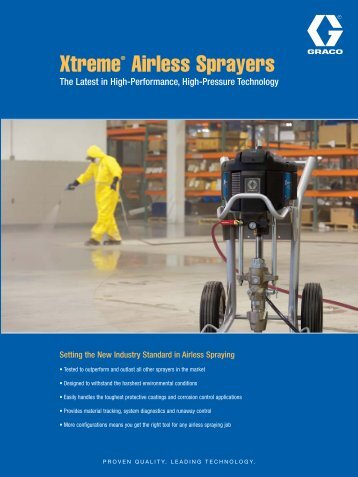 XtremeÂ® Airless Sprayers - Speedo Marine Pte Ltd