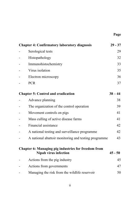 manual on the diagnosis of nipah virus infection in animals