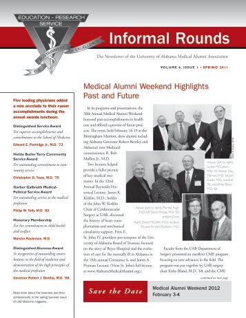 Informal Rounds - Alabama Medical Alumni