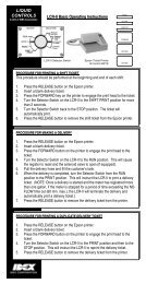 LIQUID CONTROLS LCR-II Basic Operating Instructions