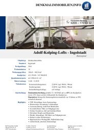 Adolf-Kolping-Lofts - Ingolstadt - Denkmalimmobilien.info