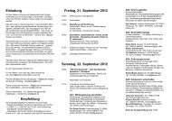 Samstag, 22. September 2012 - reformiert-info.de