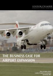 The Business Case for Airport Expansion - London Chamber of ...